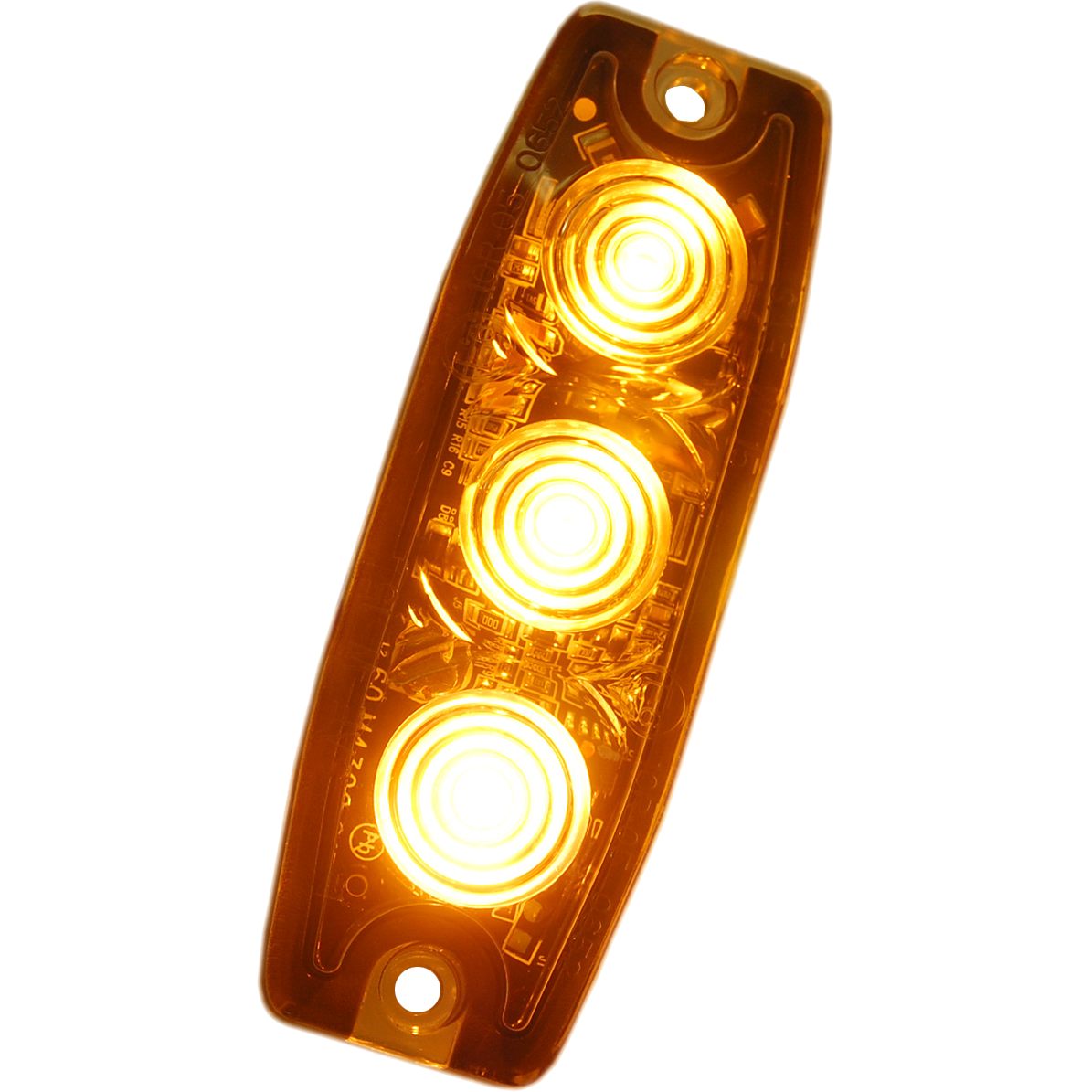 LEDSON Blixtljus LED Superslim, Orange 88mm - ÖREBRO MC SERVICE